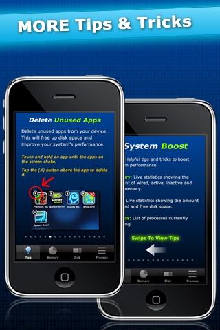 Disk Space & Memory Usage for iOS screenshot-3