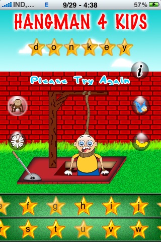 Hangman4Kids Lite screenshot 4