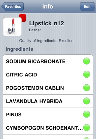 Cosmetifique (Manage your cosmetics and check INCI: ingredient's quality)