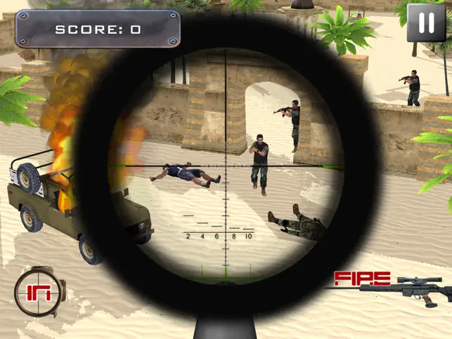 Army Sniper Desert War Hero Free, game for IOS