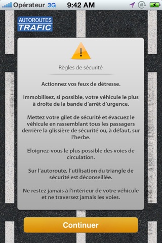 ! Autoroutes - Appel d’Urgence screenshot 2
