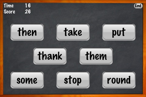 Sight Words For 1st Grade - SPEED QUIZ screenshot 4