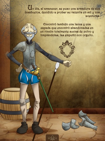 Las aventuras de Don Quijote  de la Mancha Interactivo screenshot 3