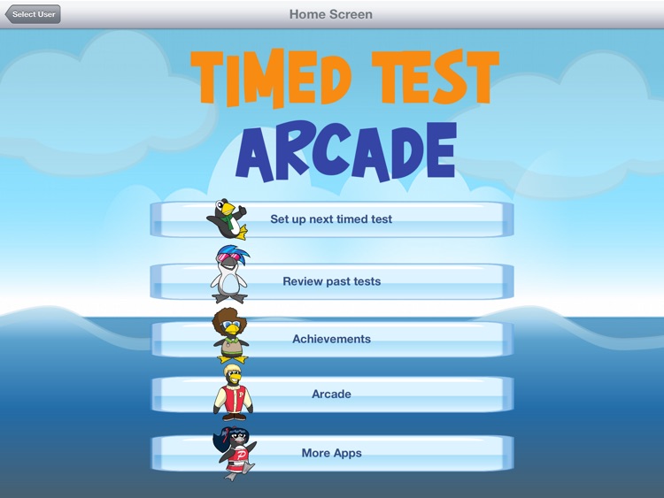 Timed Test Arcade