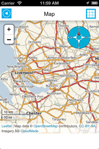 England (United Kingdom) offline road map. Great Britain Free Guide screenshot 3