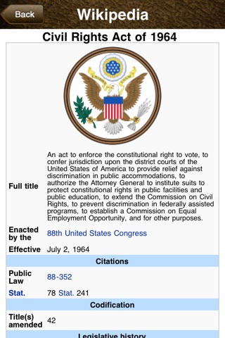 The Civil Rights Act of 1964 (DocuApps) screenshot 4