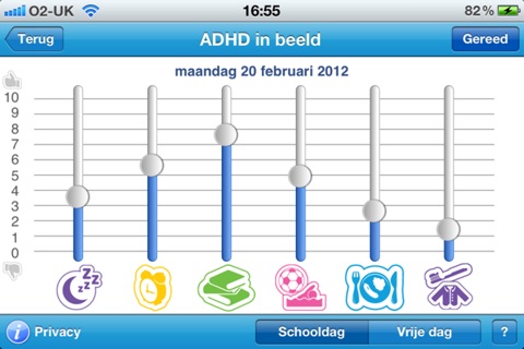 ADHD in beeld: Dagelijkse monitor en ADHD-informatie screenshot 2