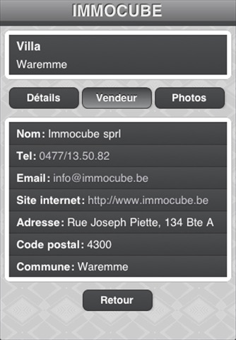 IMMOCUBE screenshot 2