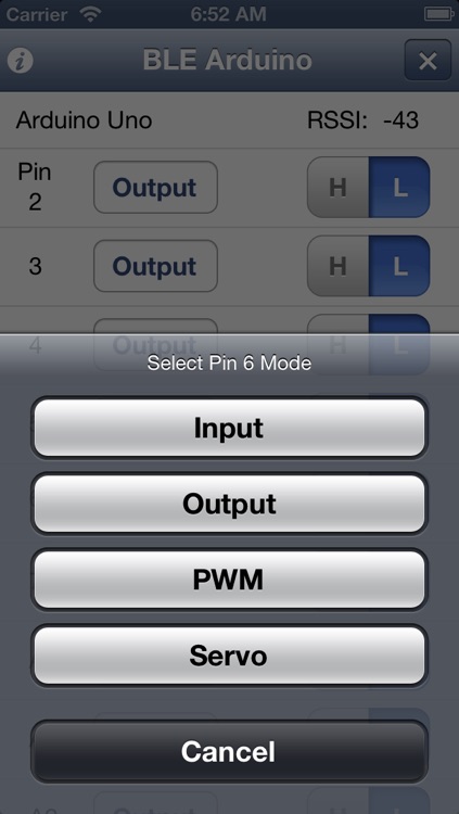 BLE Arduino screenshot-3