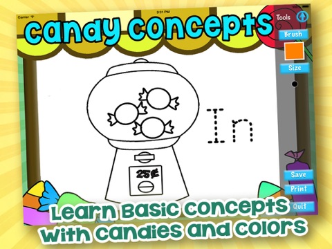 Candy Concepts - Sweet Paint and Doodle Color Lessons screenshot 3