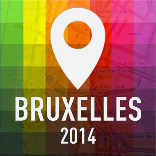Offline Map Brussels - Guide, Attractions and Transport