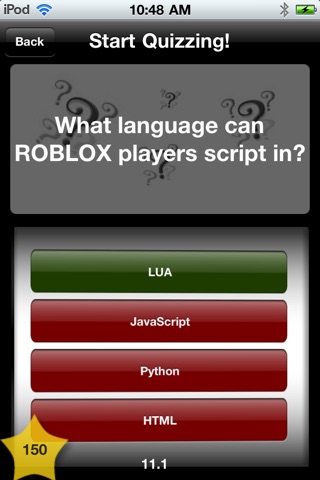 The Quiz for Roblox screenshot 3