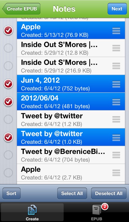 EverEPUB for Evernote