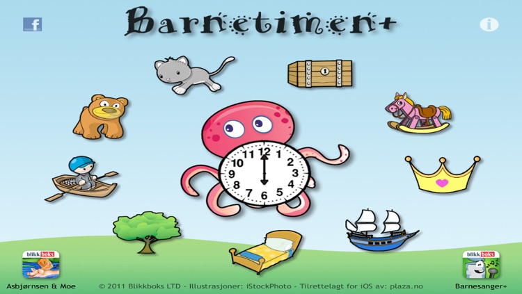 Barnetimen+ - barnesanger, dikt, rim, regler og eventyr