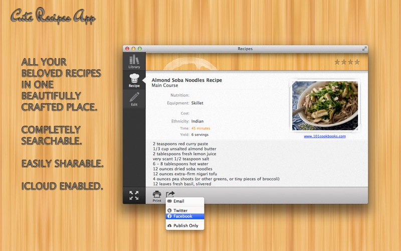 Recipes - The most beautiful way to create, manage and share your recipes. ...