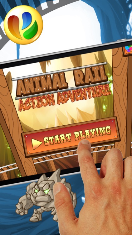 Animal Rail Action Adventure Game screenshot-4
