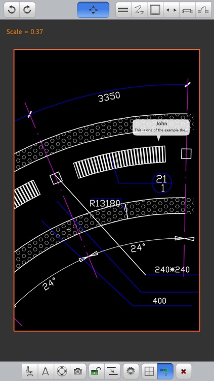 QuickCAD - create and edit DWG/ DXF/ OCF files