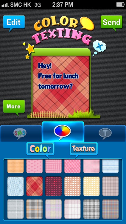 Color & Fonts for Messages
