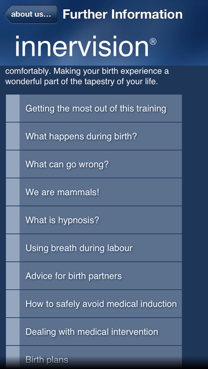 Hypnosis for Childbirth (hypnotherapy for stress free pregnancy, labour and birth) screenshot-3