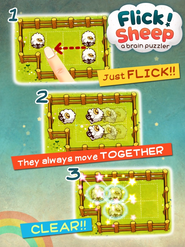 Flick Sheep! HD(圖1)-速報App