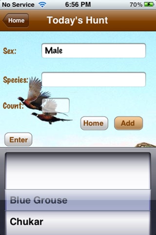 My Bird Log screenshot 2
