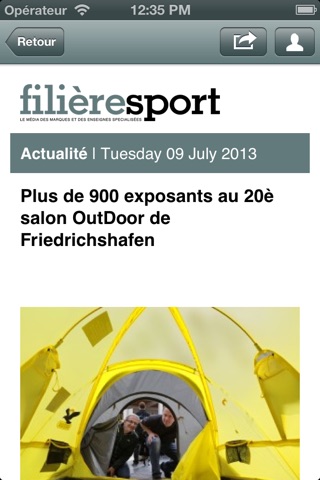 Filière Sport News screenshot 3