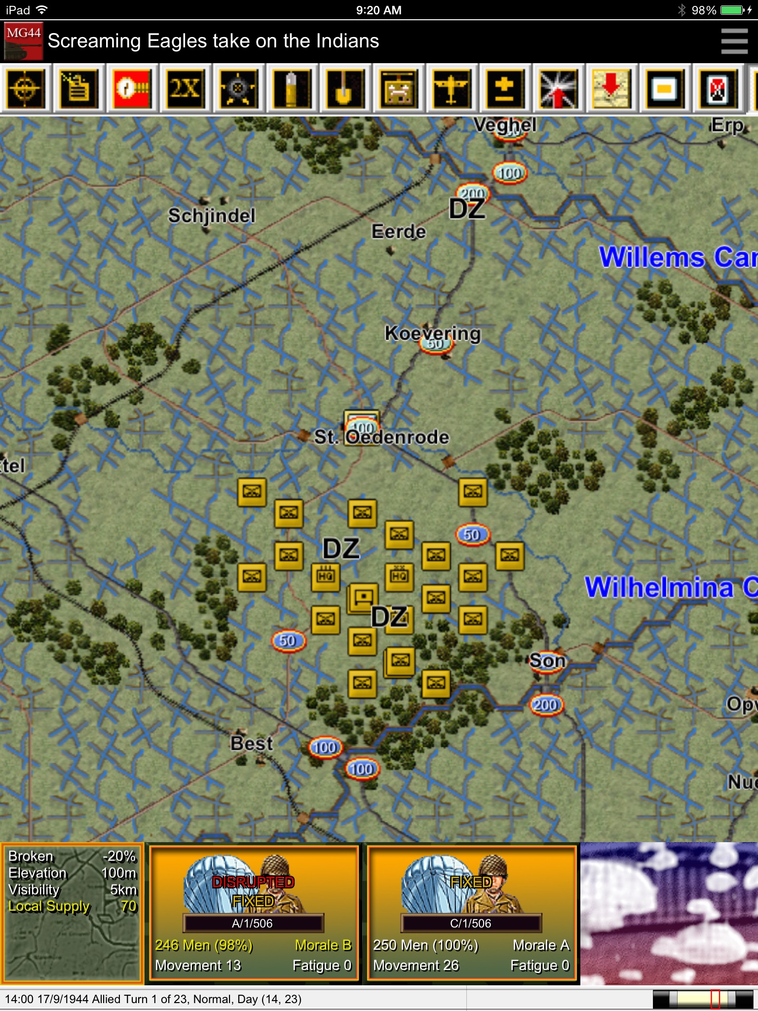 Panzer Campaigns - Market-Garden '44 screenshot 3