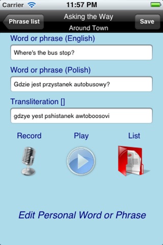 EasyTalk Learn Polish screenshot 3