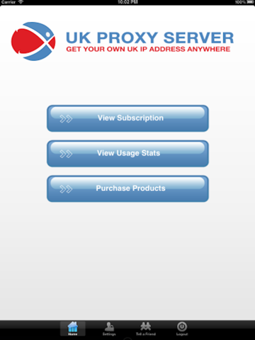 UK Proxy Server for iPad screenshot 2