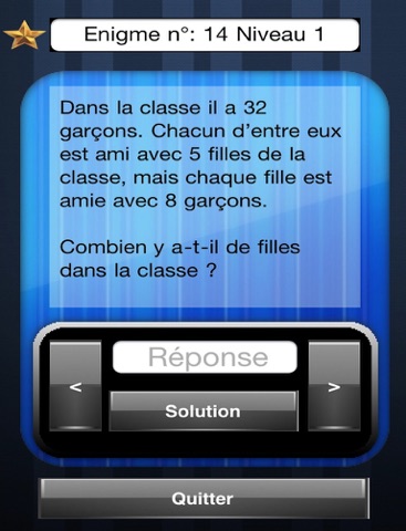 Enigmes Mathématiques iPad Edition screenshot 3