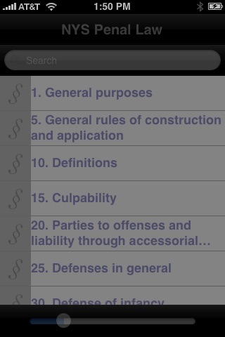 NY Penal Code Reference screenshot 4