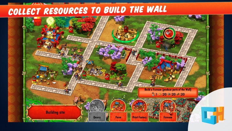 Monument Builders - Great Wall of China: A Construction and Resource Management Tycoon Game