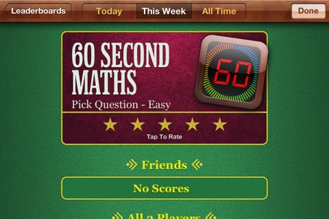 60'' Mental Math - Lite Maths screenshot 4