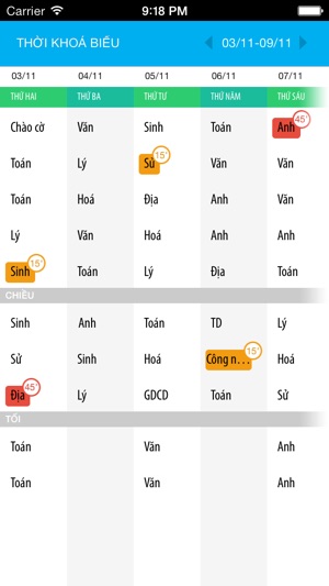 Thời Khóa Biểu(圖2)-速報App