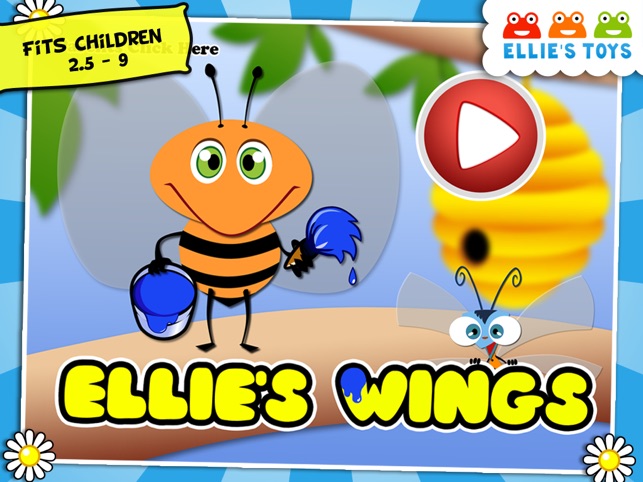 Ellie's Wings HD -  Free Animal Coloring Game for Children &(圖1)-速報App