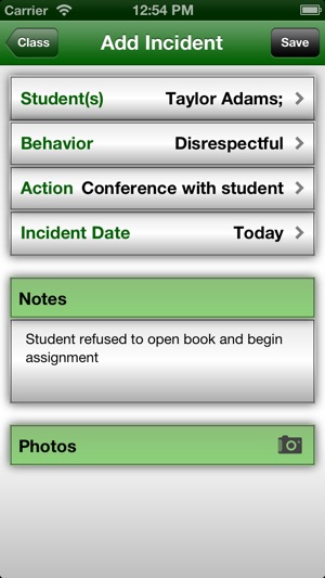 Easy Behavior Tracker for Teachers(圖3)-速報App