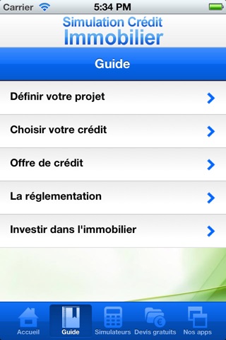 Simulation Credit Immobilier screenshot 3