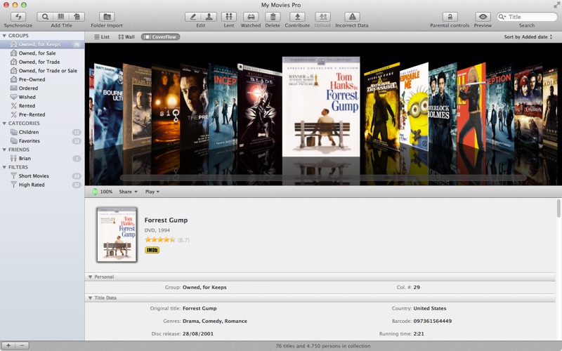 My Movies Pro - Movie Library thumbnail 3