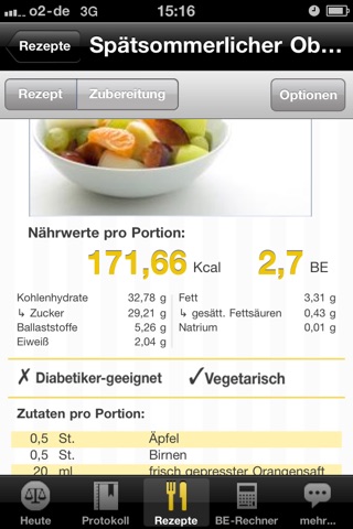 Diabetes - Ernährung screenshot 3