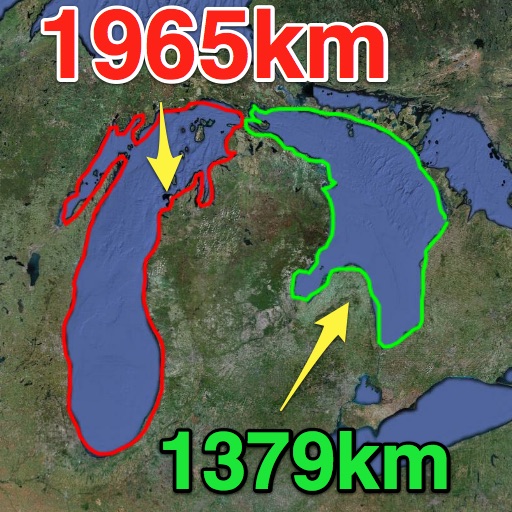 Map Measure -Measure map distance by draw lines
