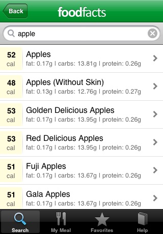 Food Facts - Nutrition Information Guide screenshot 2