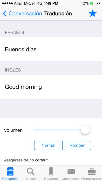 Spanish to English Translation Phrasebook