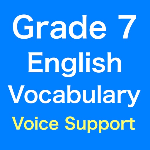 Grade 7 Students English Vocabulary Pronunciation icon