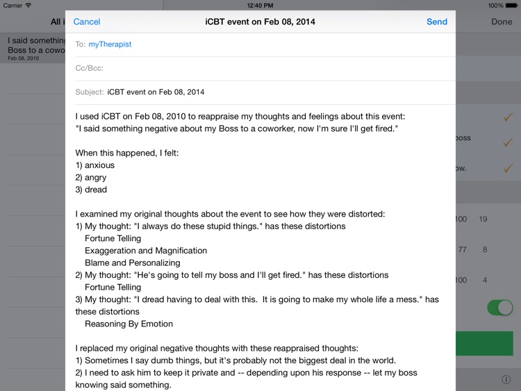 iCBT - Set yourself free with iCBT! screenshot-4