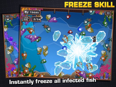 Zombie Fish War HD screenshot 3