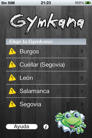 Gymkana screenshot 2