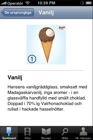 Hansens Flødeis screenshot 2