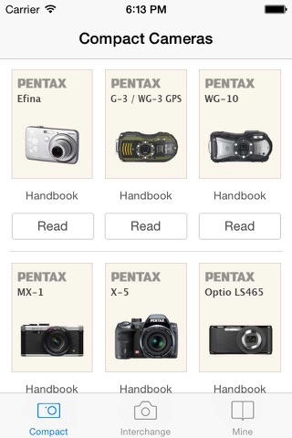 Pentax Camera Handbooks screenshot 3