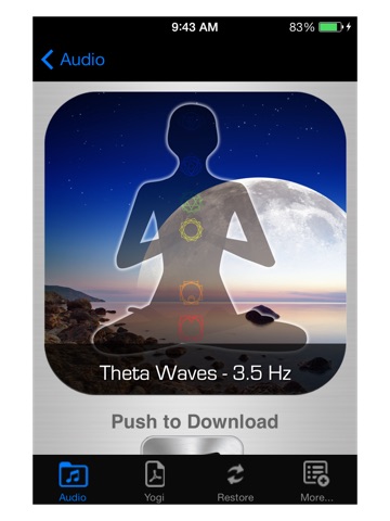 Bilateral Meditation Music with Brainwave Entrainment for iPad screenshot 2