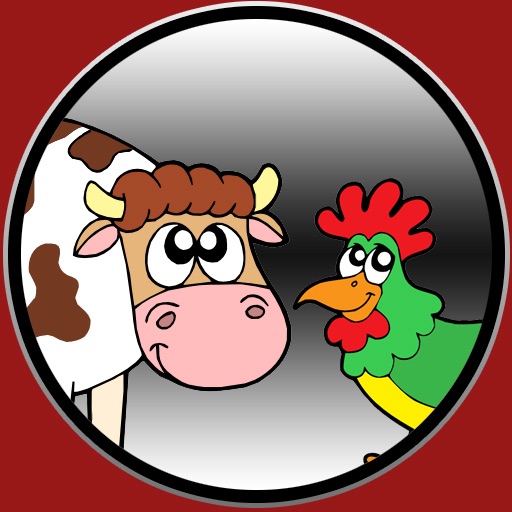farm animals for children icon